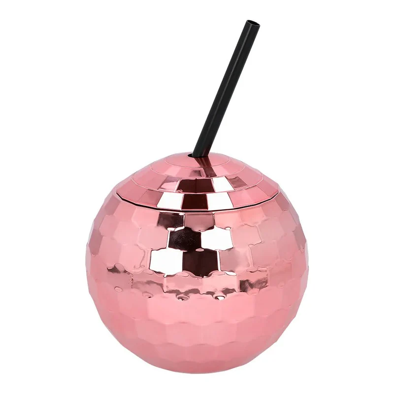 Disco 70S Beker Roze 650ml