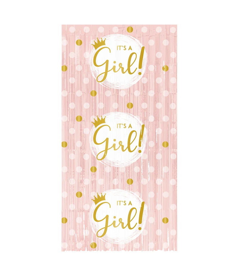 Babyshower Deurgordijn It'S A Girl 2m