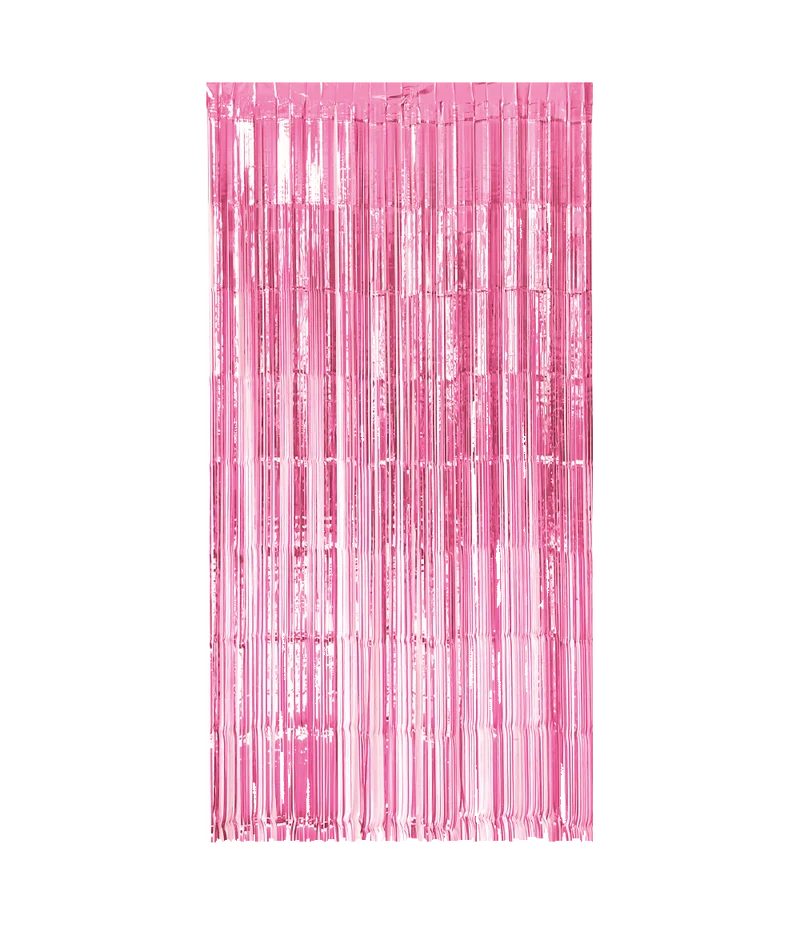 Roze Deurgordijn 2m