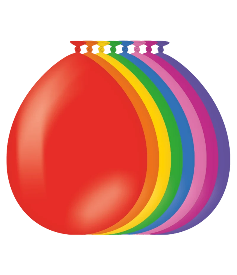 Gekleurde Ballonnen 30cm 50st
