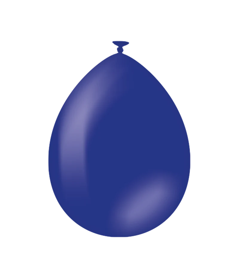 Donkerblauwe Ballonnen 30cm 50st