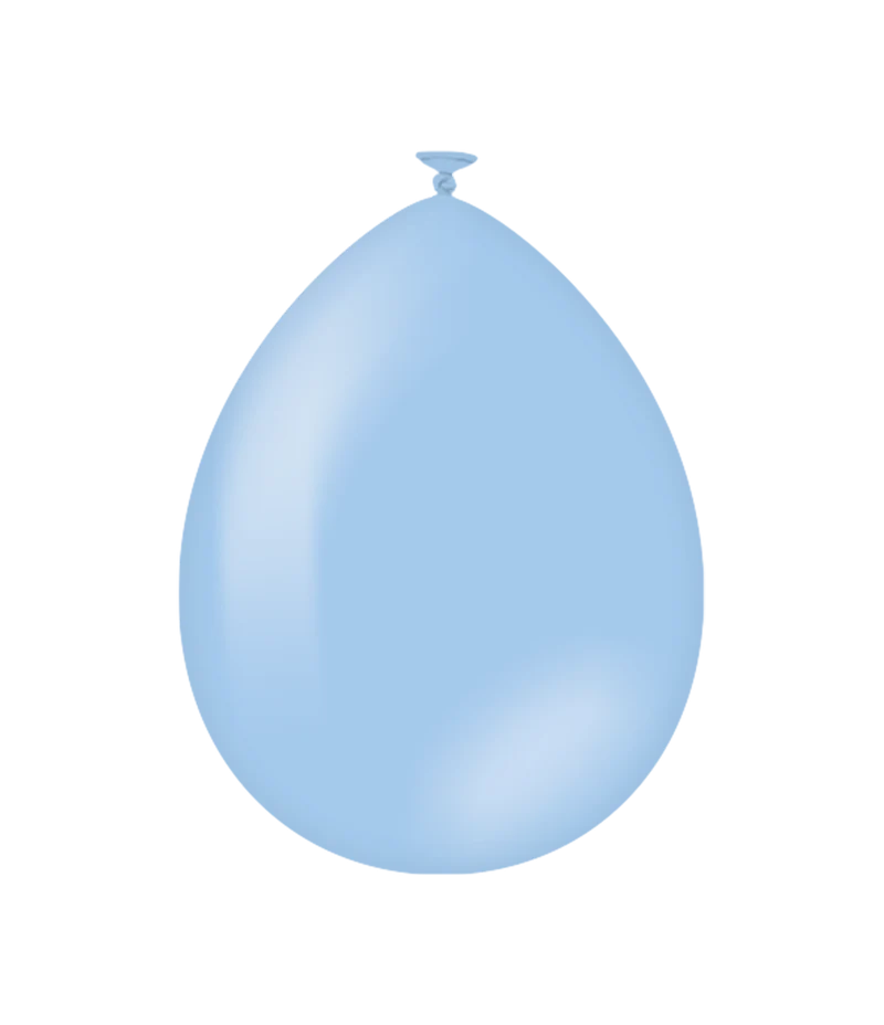 Lichtblauwe Ballonnen 30cm 25st