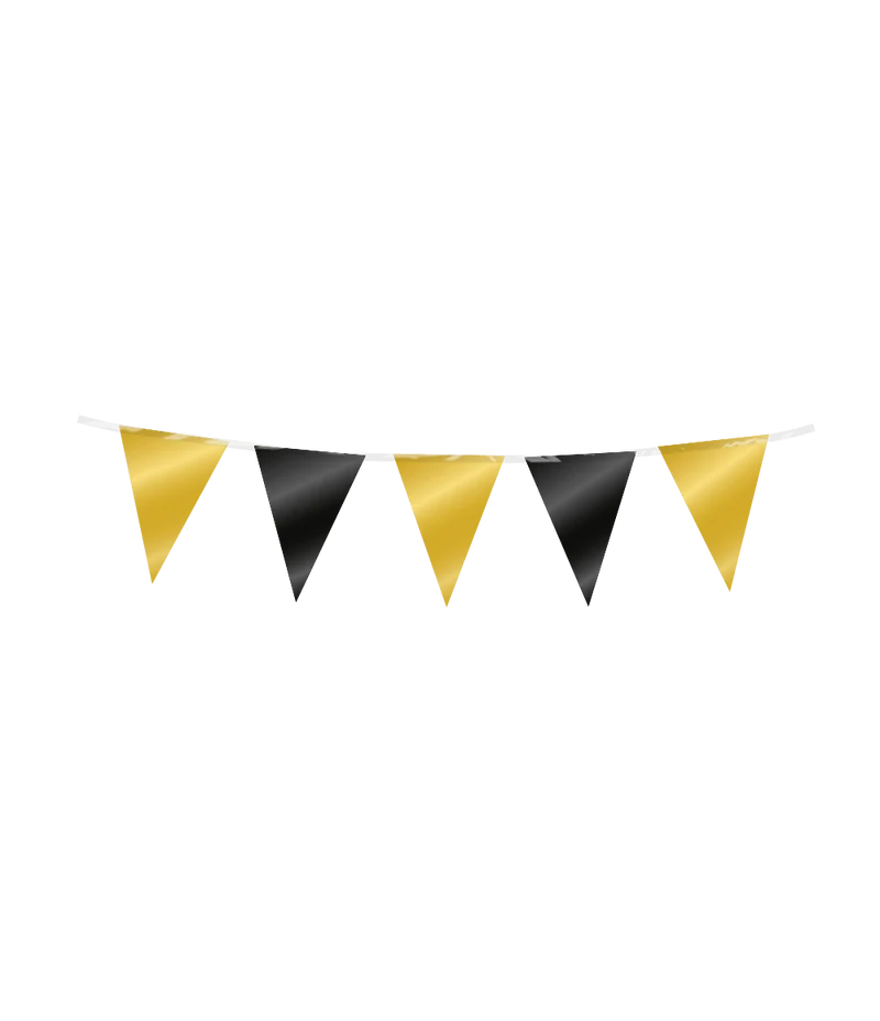 Zwart Gouden Slinger Mini Folie 3m