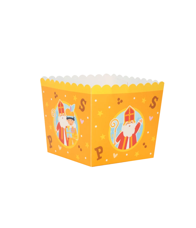 Sinterklaas Bakjes 8cm 6st
