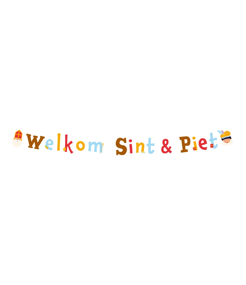 Sinterklaas Letterslinger 1,5m