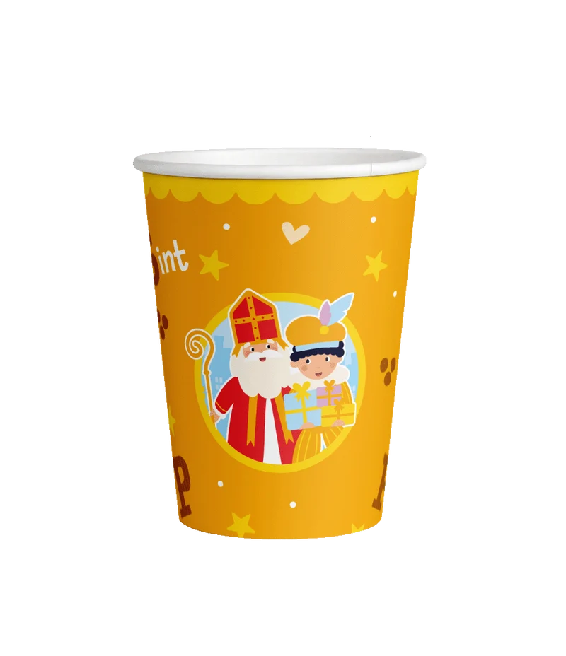 Sinterklaas Bekers 8st