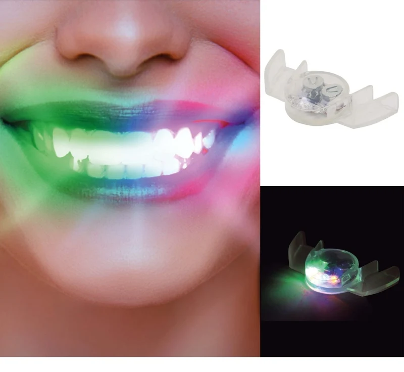 Witte Led Gebit Gekleurd