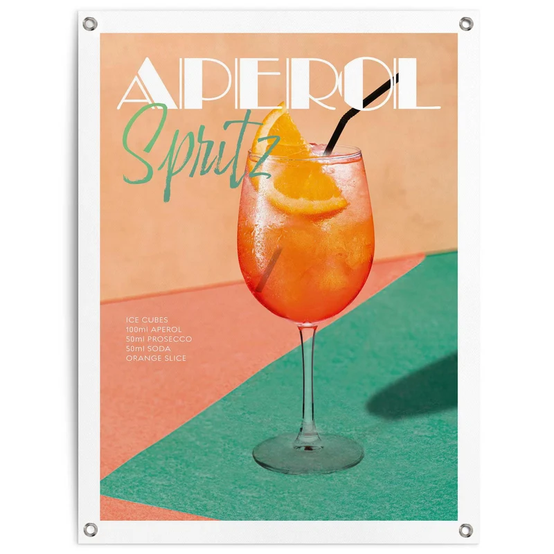 Reinders tuinposter Aperol Spritz - 80x60cm