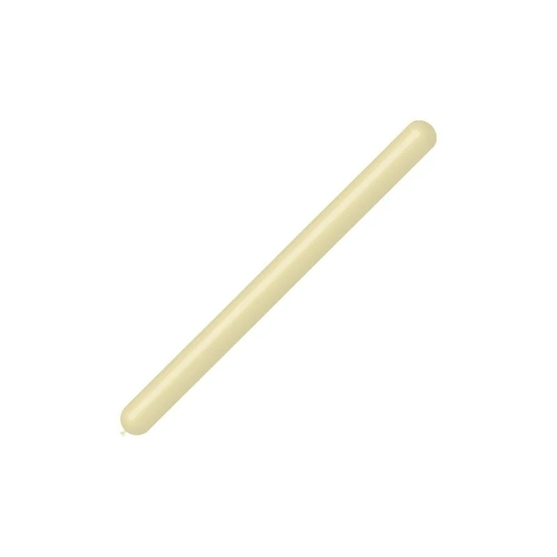 Ivoorkleurige Modelleerballonnen 7,5cm 150cm 100st