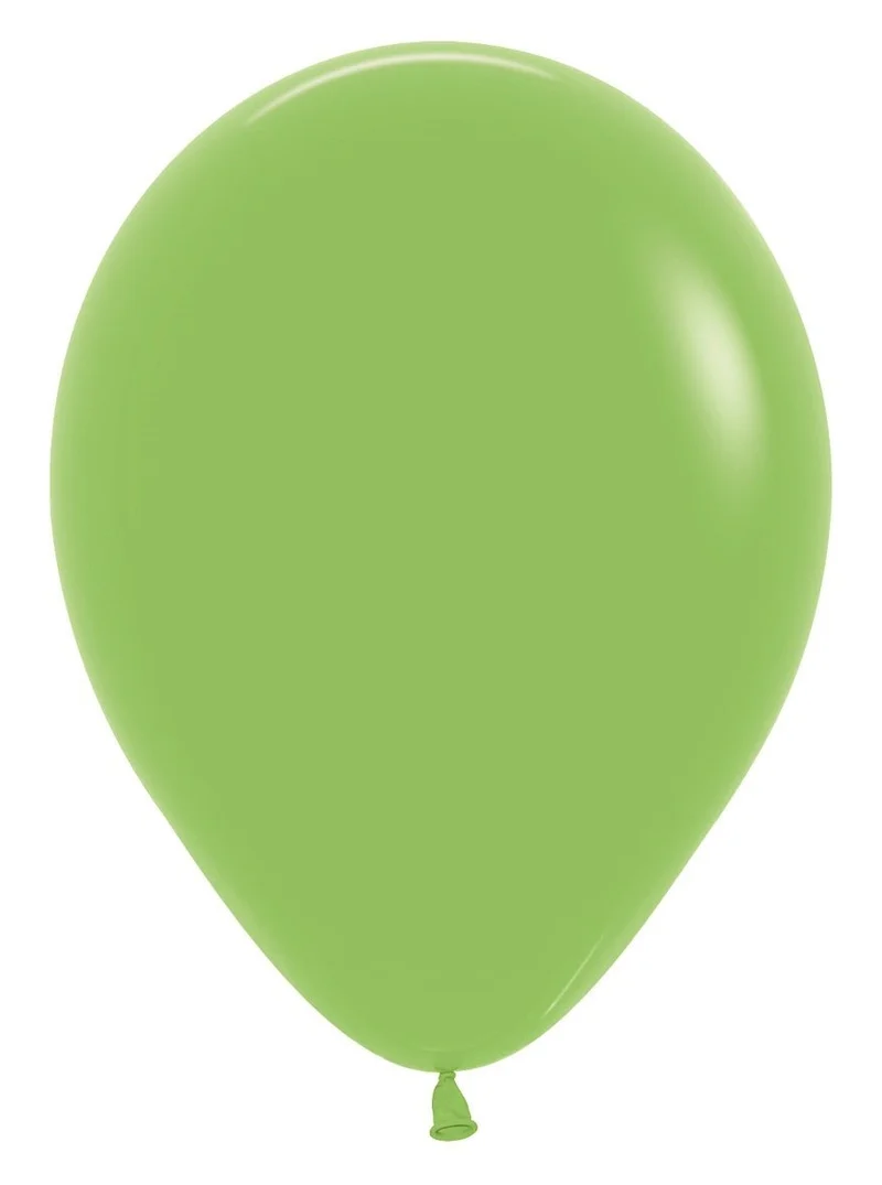 Ballonnen Lime Green 30cm 12st