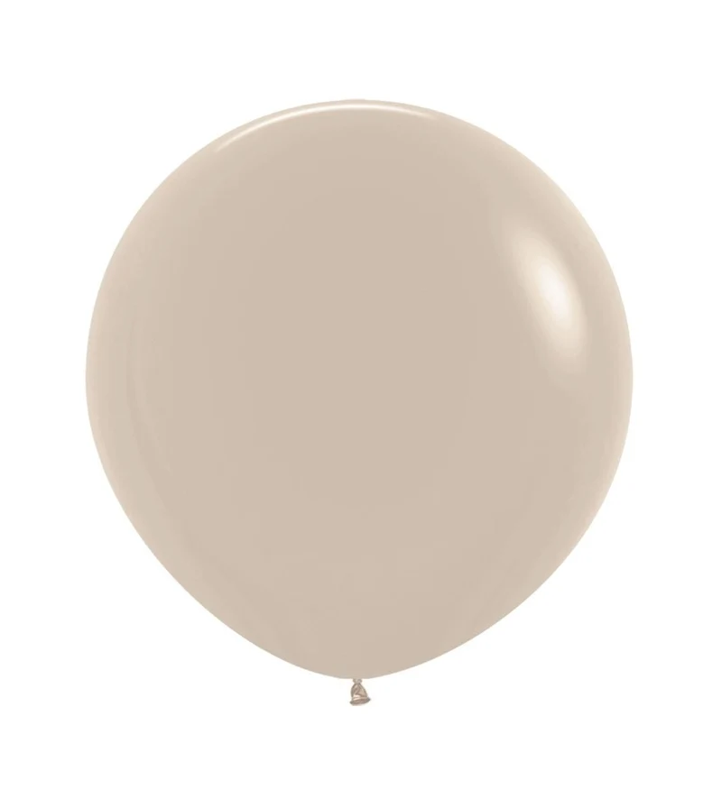 Ballonnen White Sand 61cm 10st