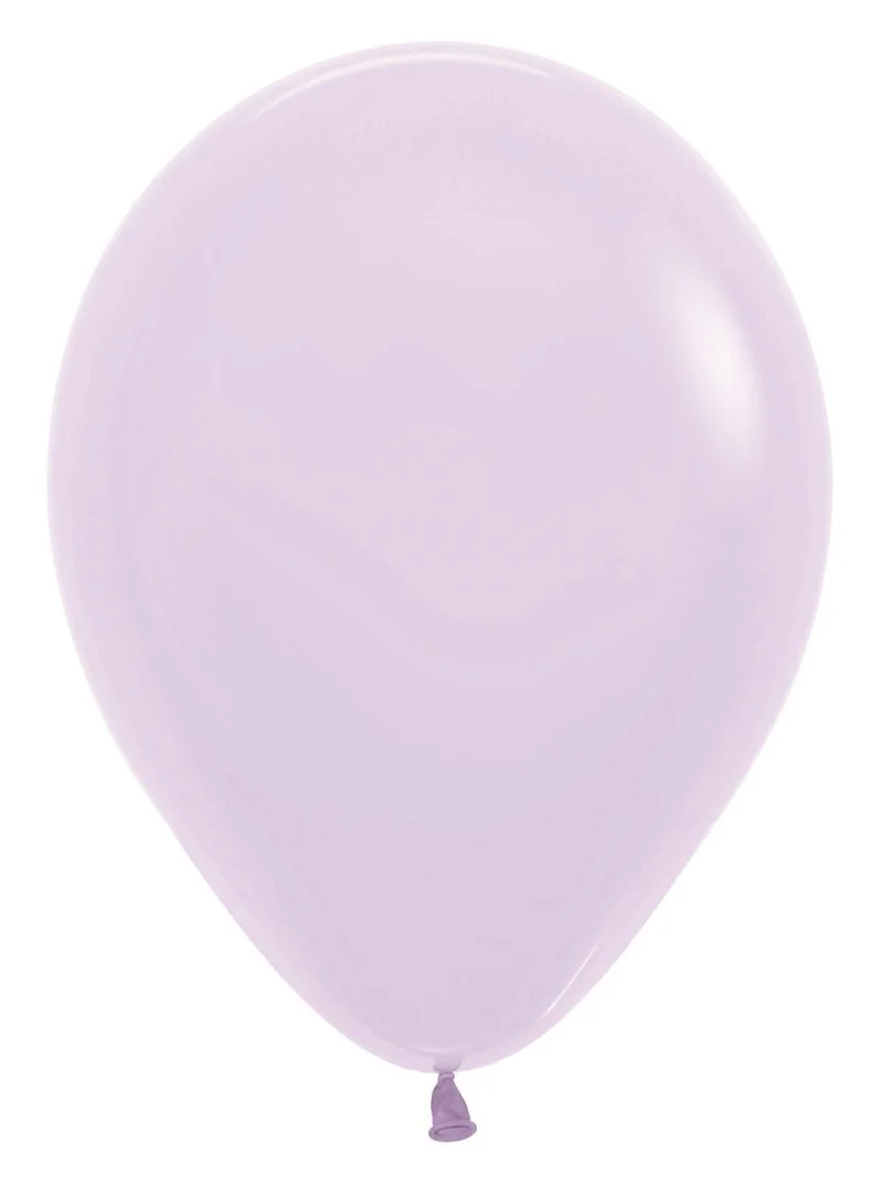 Ballonnen Pastel Matte Lilac 30cm 12st