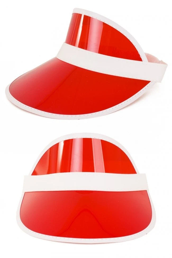 Zonneklep Rood