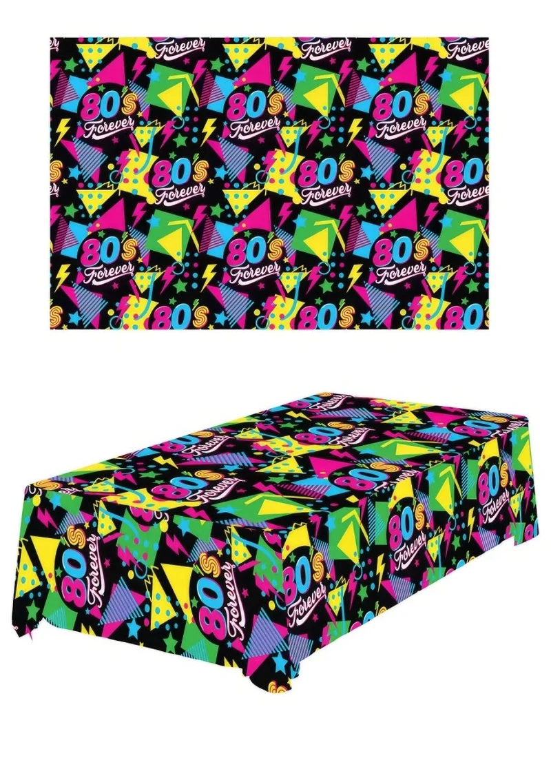 Neon 80S Tafelkleed 2,74m