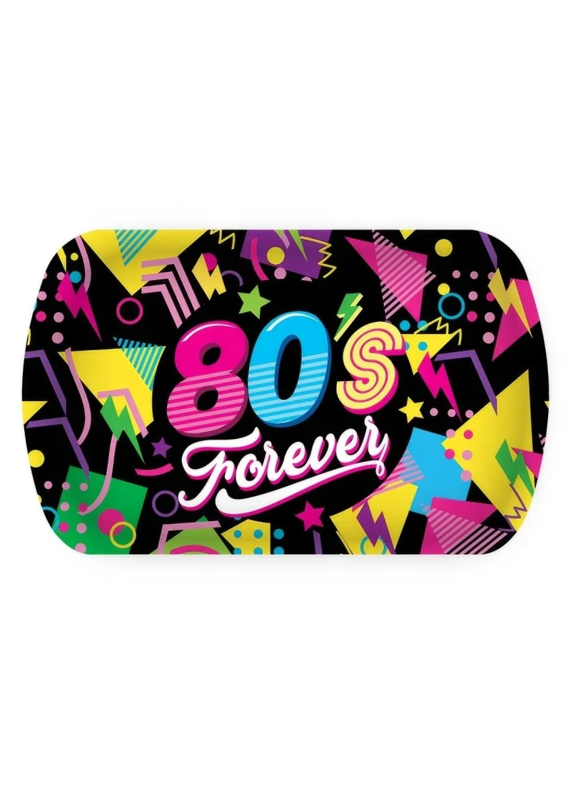 Neon 80S Dienblad 39cm