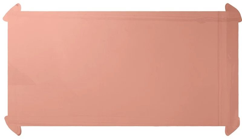Rose Gouden Tafelkleed Metallic 2,74m