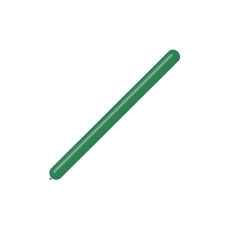Donkergroene Modelleerballonnen 7,5cm 150cm 100st