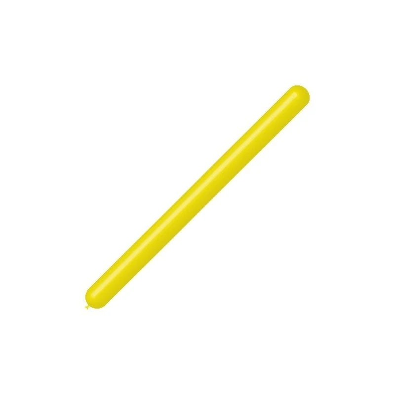 Lichtgele Modelleerballonnen 7,5cm 150cm 100st