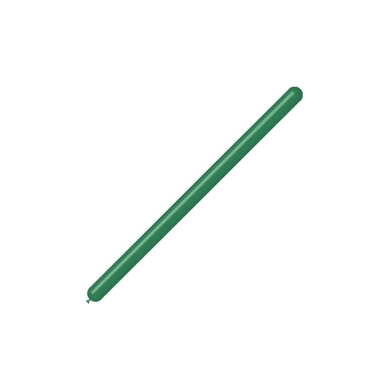 Donkergroene Modelleerballonnen 5cm 150cm 50st