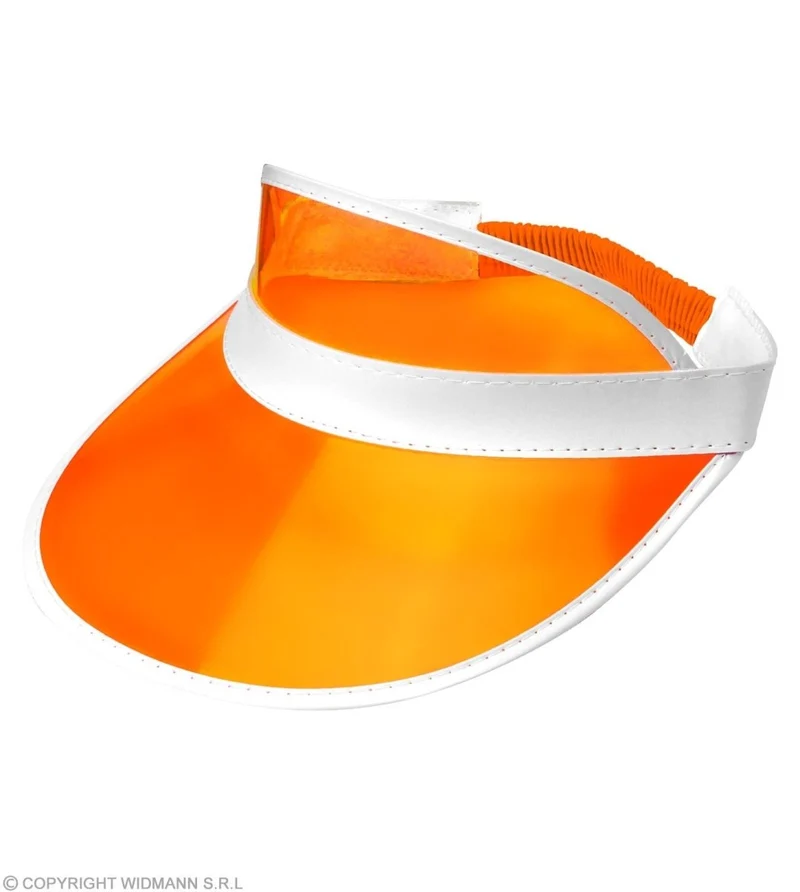 Neon 80S Zonneklep Oranje
