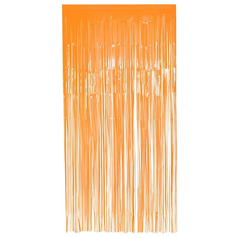 Neon Oranje Deurgordijn 2m