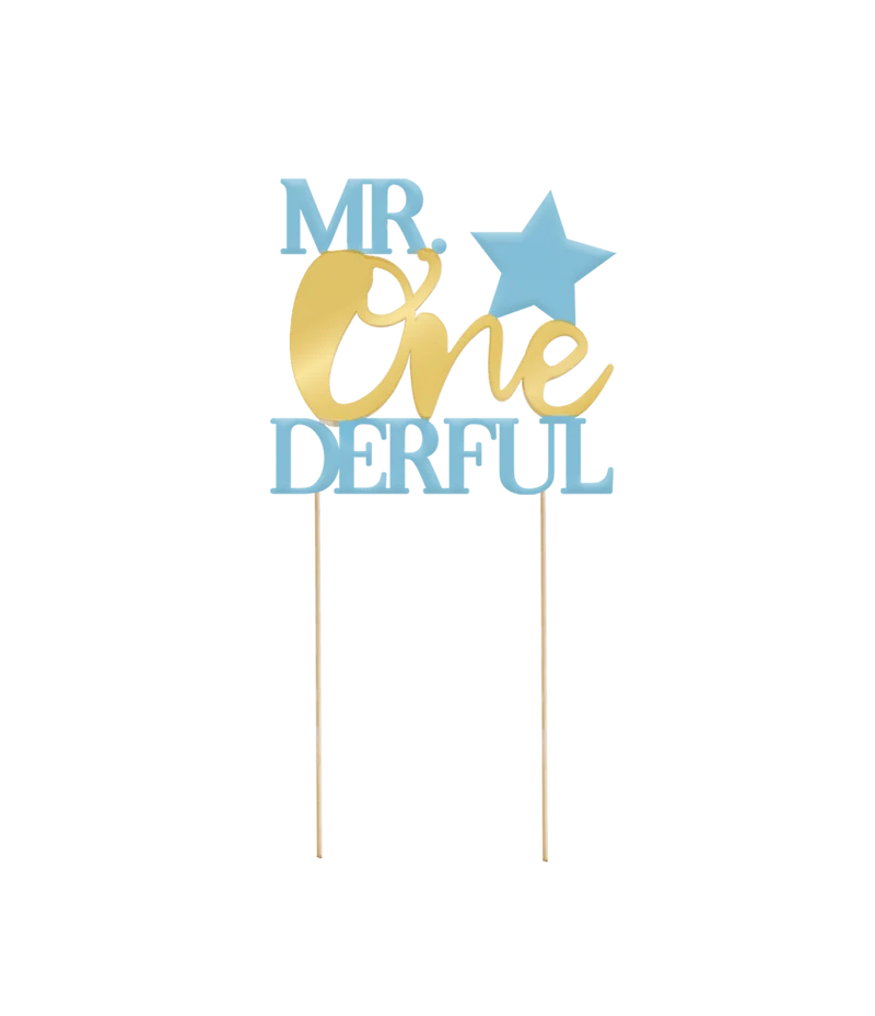Mr. Wonderful Taarttopper