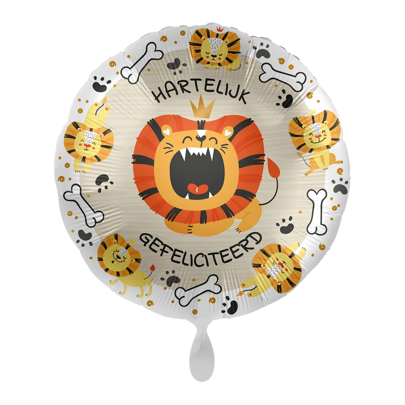 Helium Ballon Hartelijk Gefeliciteerd