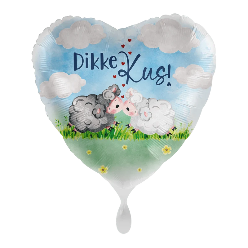 Dikke Kus Helium Ballon Leeg