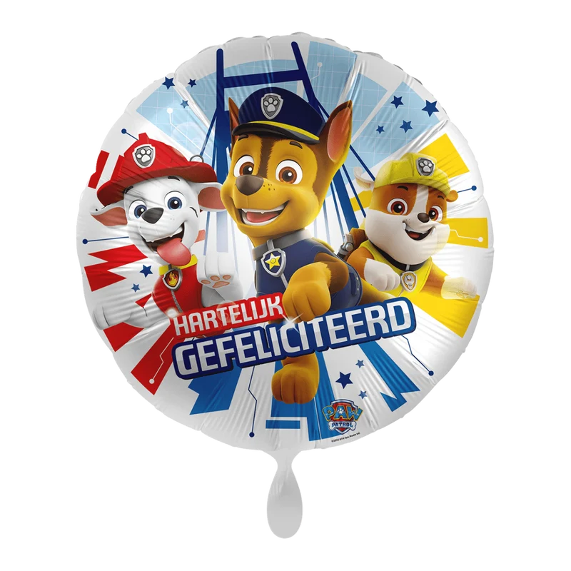 Paw Patrol Helium Ballon Leeg 43cm