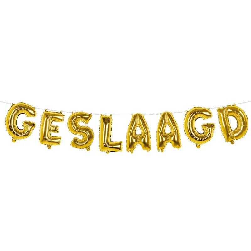 Geslaagd Letter Ballon 4m