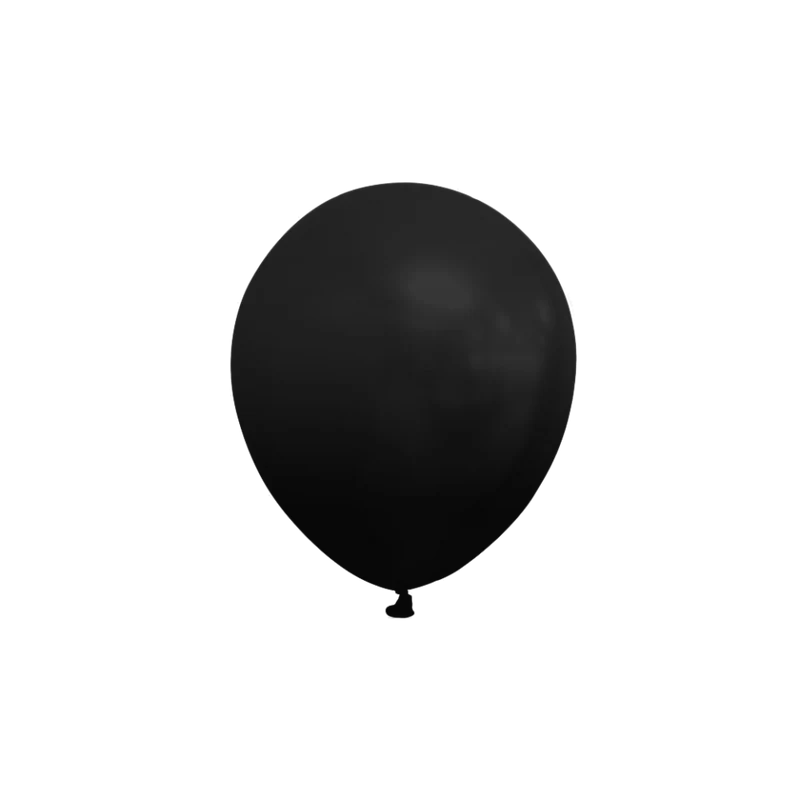 Zwarte Ballonnen 13cm 100st