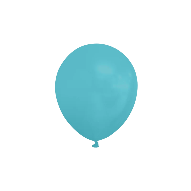 Turquoise Ballonnen 13cm 100st