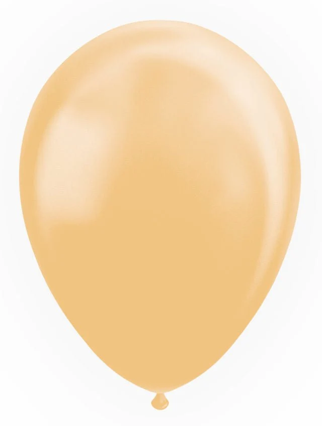 Perzikkleur Ballonnen Pastel Macaron 30cm 50st