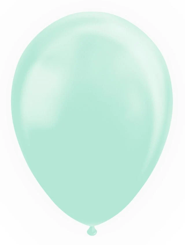 Mintgroene Ballonnen Pastel Macaron 30cm 50st