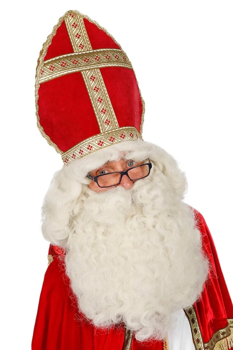 Sinterklaas Baard En Pruik Luxe