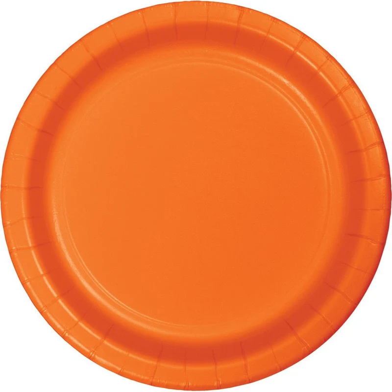 Oranje Borden 23cm 24st