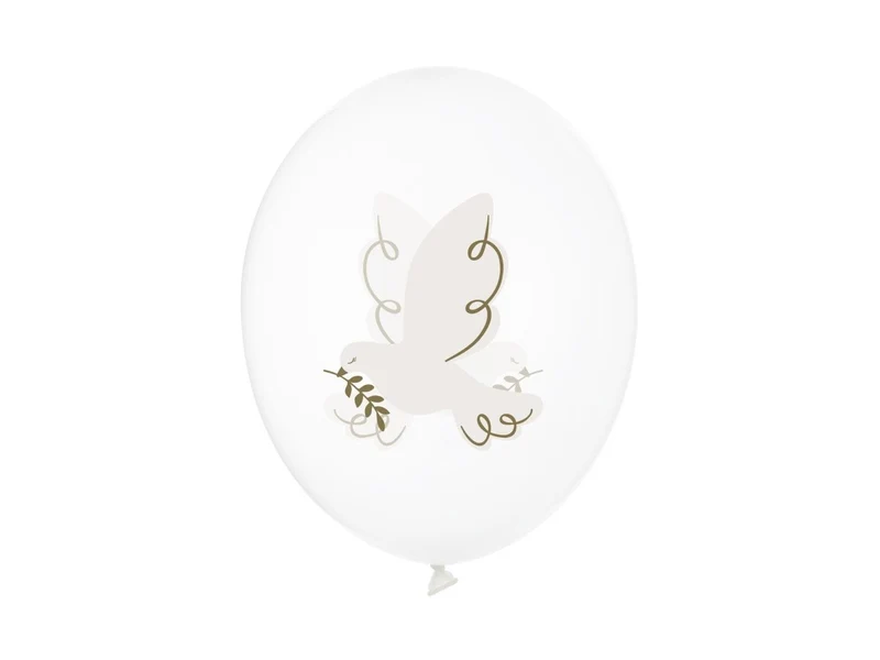 Ballonnen Duiven 30cm 6st