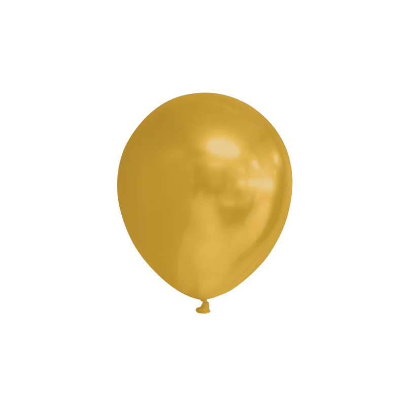 Gouden Ballonnen Metallic 13cm 100st