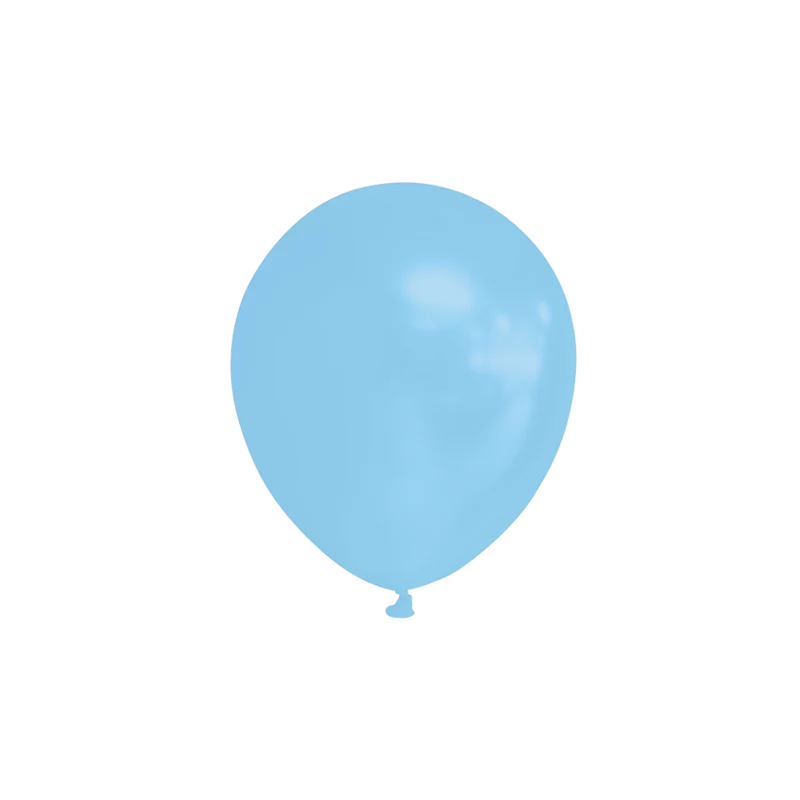 Lichtblauwe Ballonnen 13cm 100st
