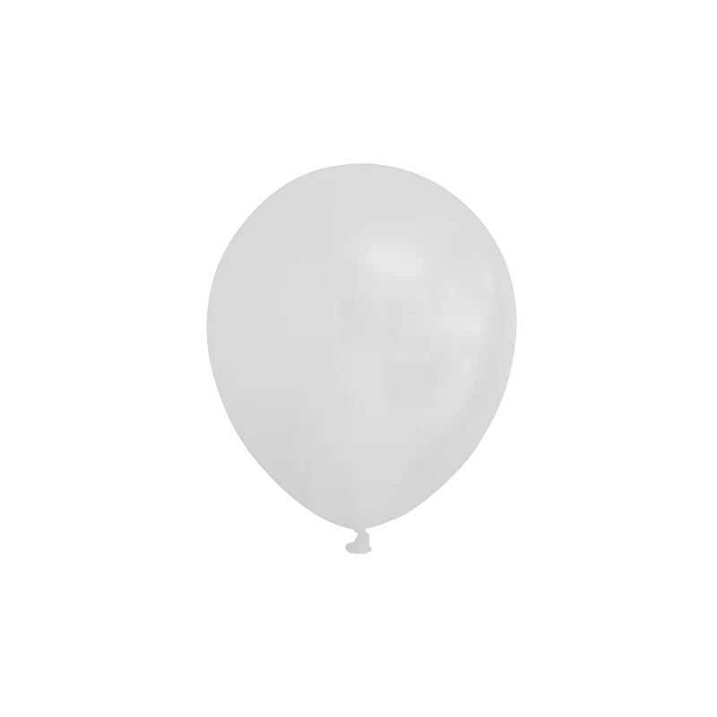 Grijze Ballonnen 13cm 100st