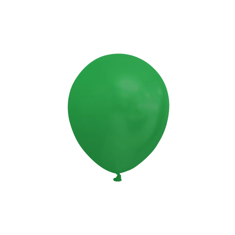 Donkergroene Ballonnen 13cm 100st