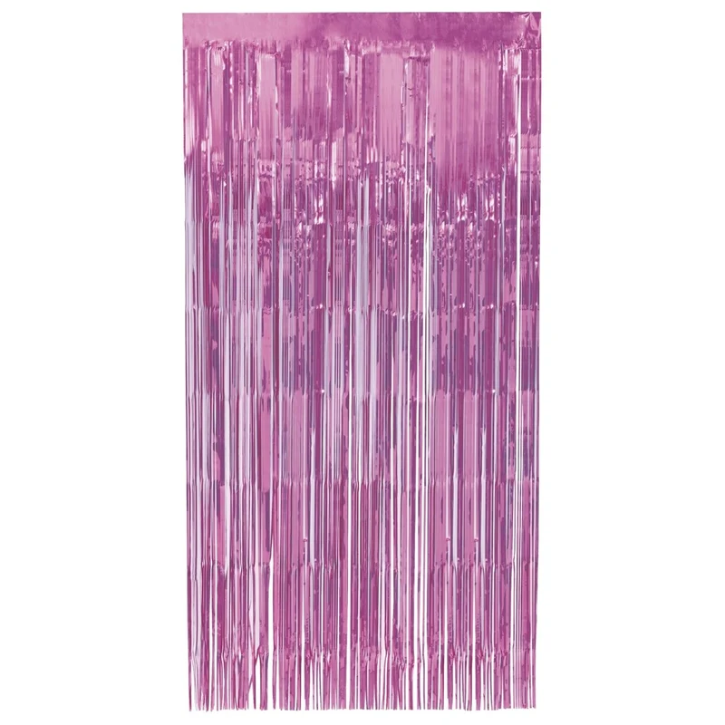 Roze Deurgordijn Pastel 2m