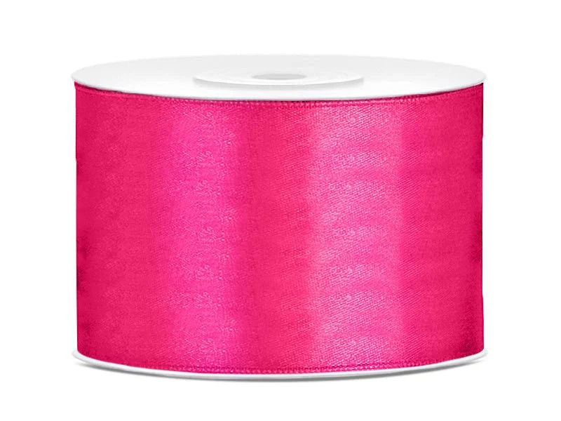 Satijn Lint Fuchsia 50mm 25m
