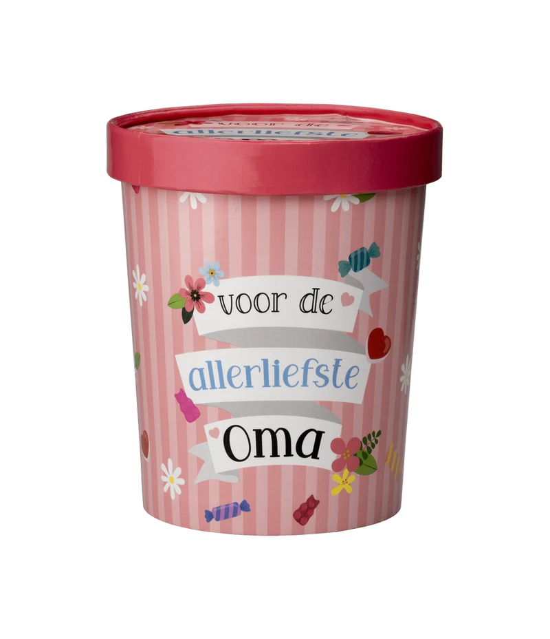 Snoepbakje Oma 12cm