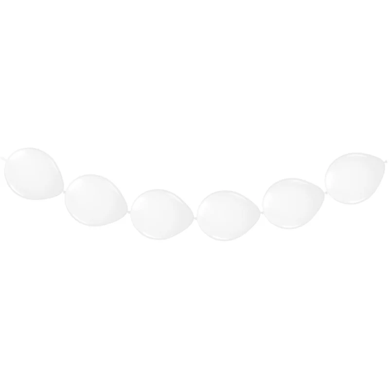 Witte Ballonnenslinger 3m 8st