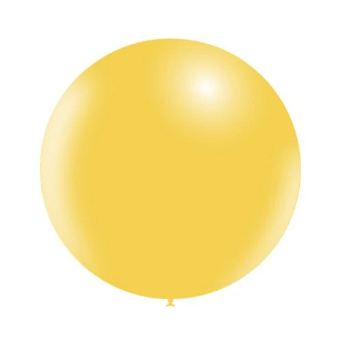 Gele Reuze Ballon 60cm