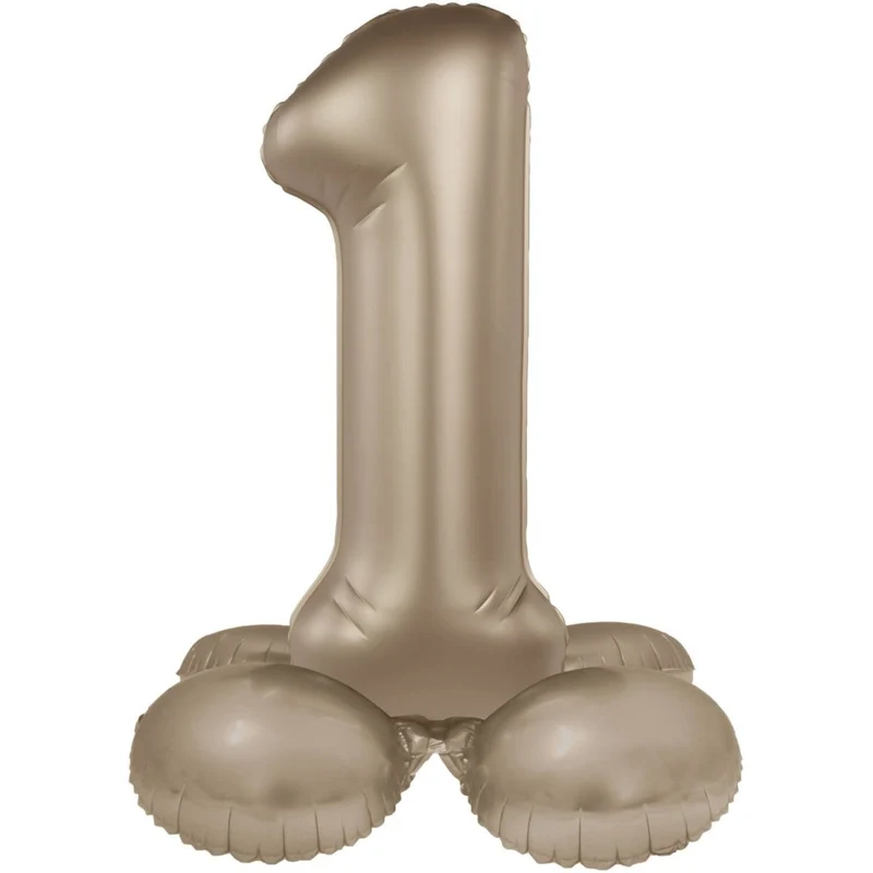 1 Jaar Cijfer Ballon Goud 41cm