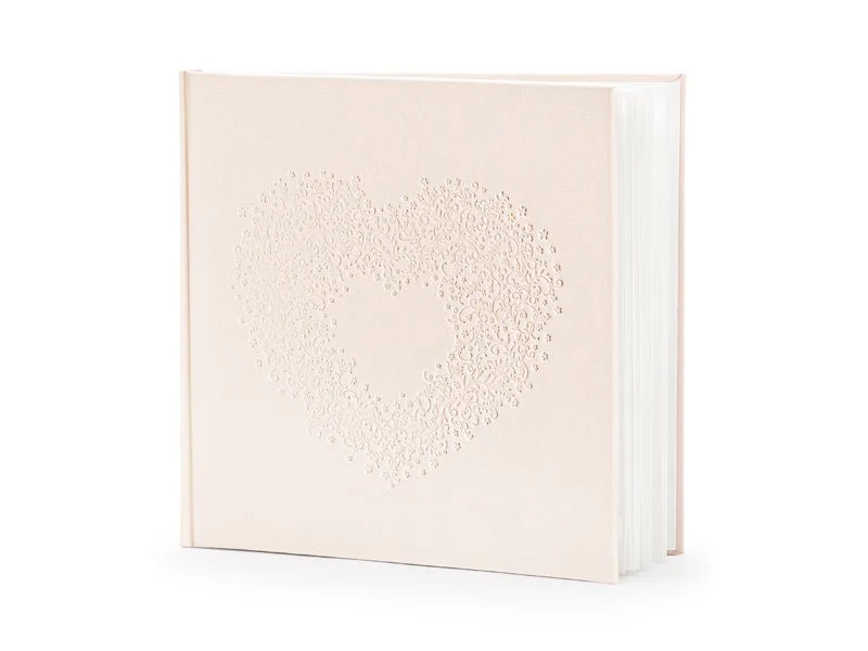 Roze Gastenboek 20,5cm