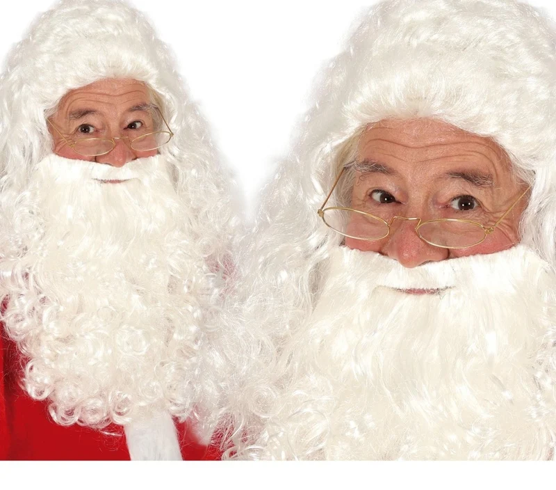 Kerstman Baard en Pruik
