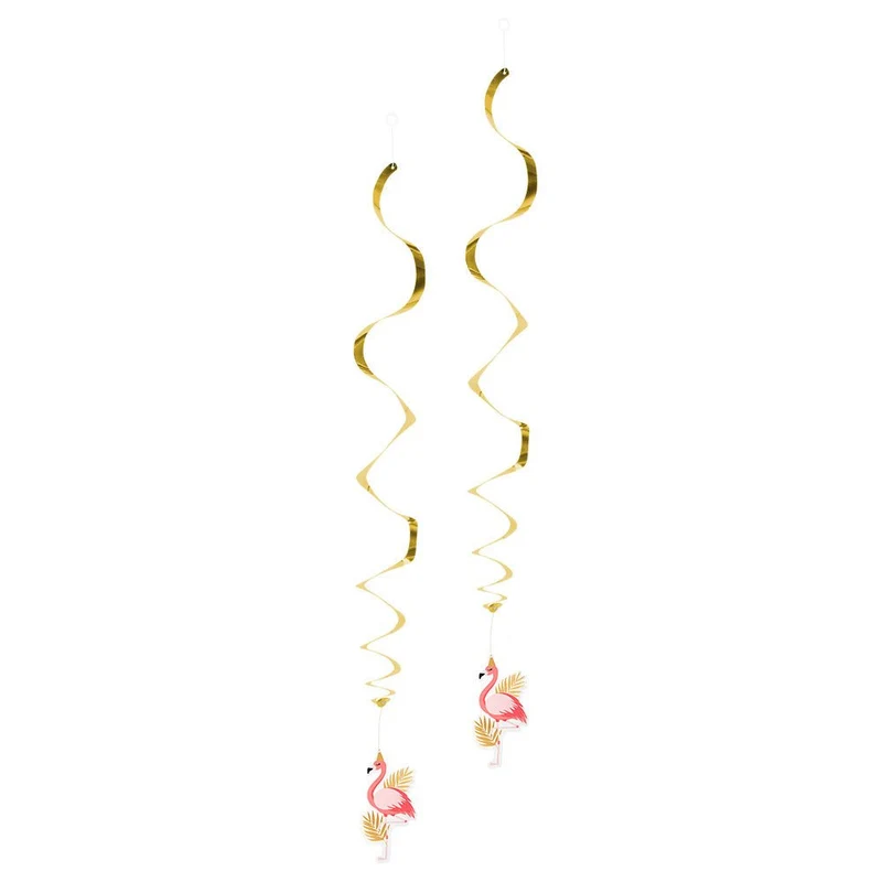 Hawaii Hangdecoratie Flamingo 85cm 2st